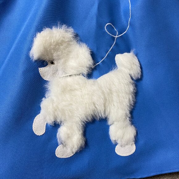 vintage handmade 50's poodle skirt a-line with crinoline - Picture 3 of 12